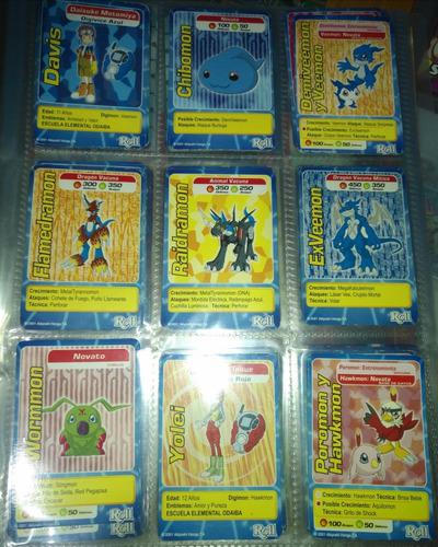 Cards Cartas Digimon Roll No Bandai Bona Chipy Winters
