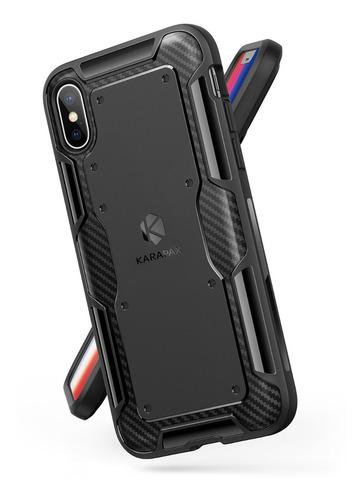 Case Anker Karapax Shield Soft Tpu Para iPhone X Negro
