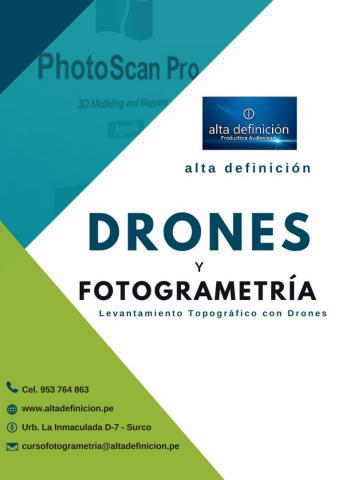 Clases a Domicilio de Fotogrametría con Drones en Lima