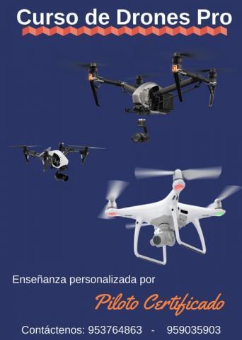 Curso Profesional de Manejo y Vuelo de Drones DJI - Cualquie