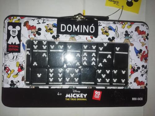 Domino Disney - Mickey Mouse - Fichas De Acrilico - 28 Pieza