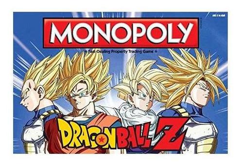 Juego De Mesa Monopoly, Edición Dragon Ball Z De Usaopoly