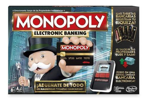 Monopolio Banco Electronico Monopoly E Banking 100% Hasbro