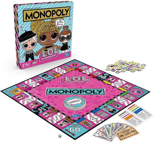 Monopolio Monopoly Lol Surprise 100% Original Hasbro