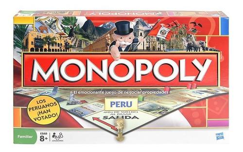Monopoly Edición Perú Hasbro Original