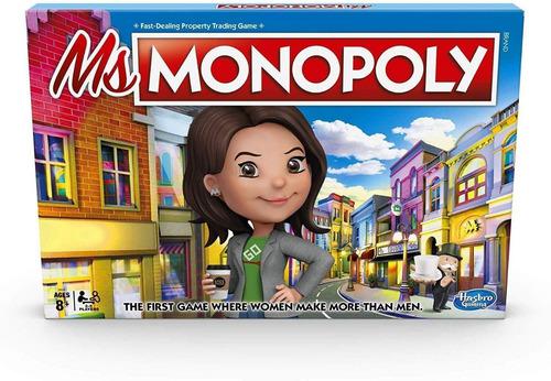 Monopoly Miss Monopoly - Juego De Mesa Para Mujeres
