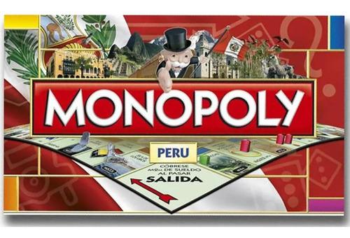 Monopoly Monopolio Edicion Peru 100% Original Hasbro