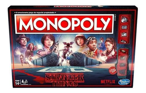 Monopoly Stranger Things Netflix Monopolio 100% Hasbro