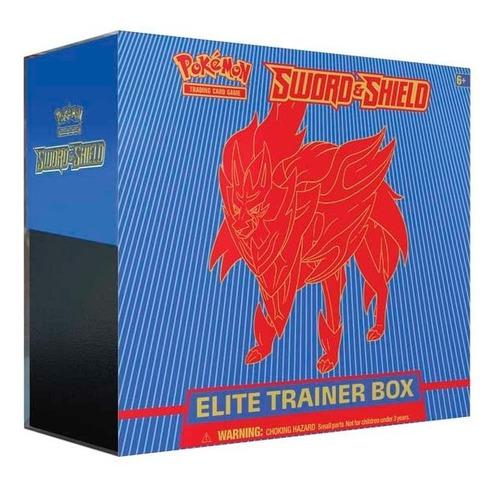 Pokemon Cartas Sword & Shield Elite Trainer Box