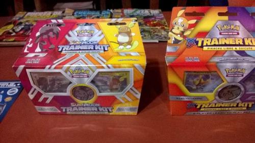 Pokemon Trainer Kit Cartas Originales Con Moneda Brillante