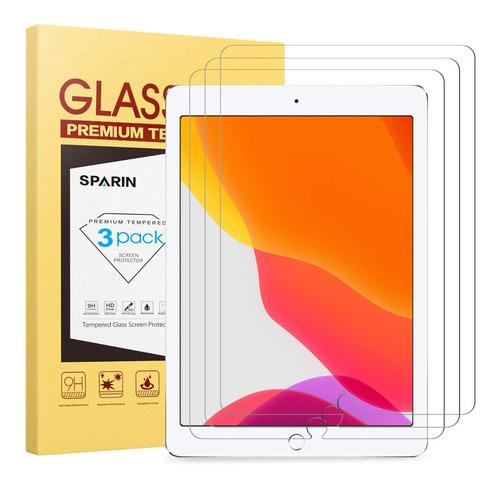 Protector De Pantalla Glass Sparin 3pack iPad 7gen 10.2 2019