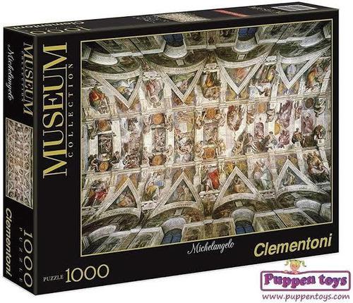 Puzzle Capilla Sixtina Armado - 1000 Piezas Clementoni