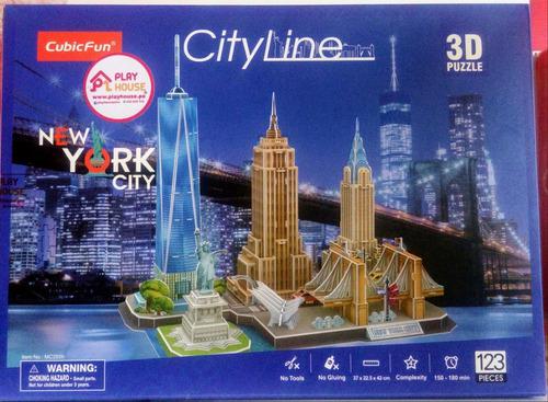 Rompecabeza3d Cyte Line New York - Playhouse