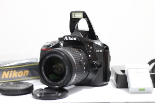 Cámara Nikon D3300 + 18-55vr Accesorios - Ocasión