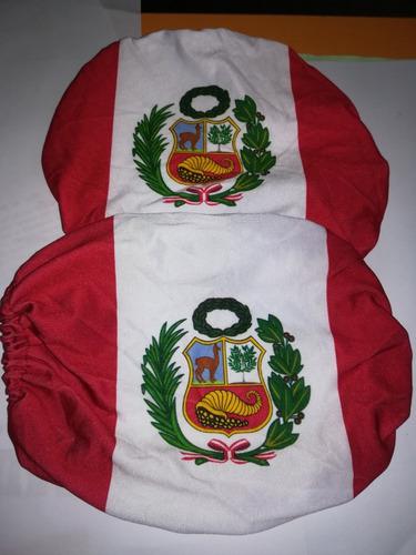 Forro Para El Espejo Retrovisor Bandera De Peru