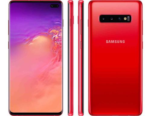 Original Samsung Galaxy S10 Plus Rojo 5g 512gb 8gb Ram. Nuev