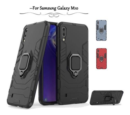 Samsung Galaxy M10 - Carcasa, Case, Funda + Vidrio Templado