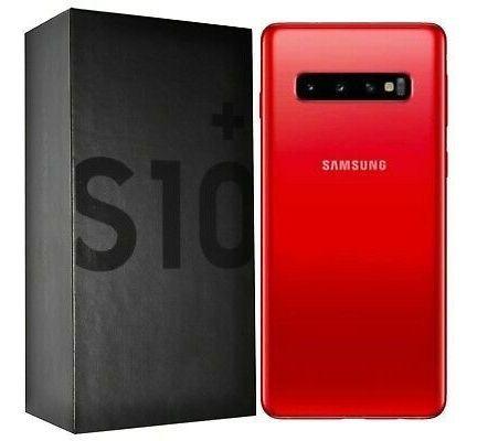 Samsung Galaxy S10+ Plus Hybrid/dual 256gb Sm-g975f Rojo 4g