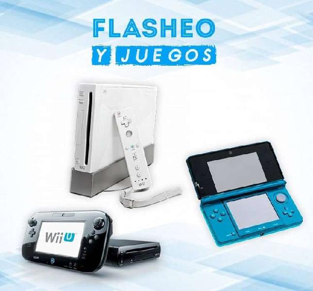Flasheo Wii, Wii U, DSi, 3DS (Old y New) y 2DS *Leer la