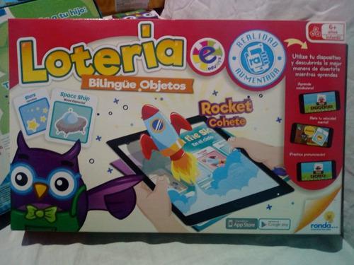 Loteria Bilingue Objetos Juego Para Niños +app