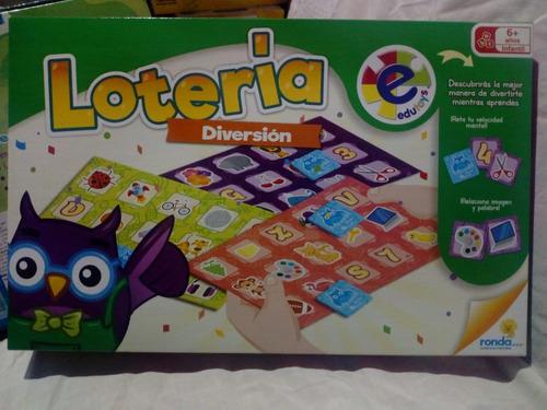 Loteria Diversion Juego Para Niños,tarjetas