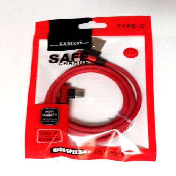 cables type c 3.1A samzo