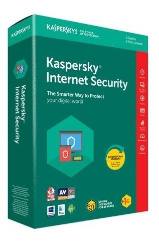Antivirus Kaspersky Internet Security | 1 Pc | 1 Año