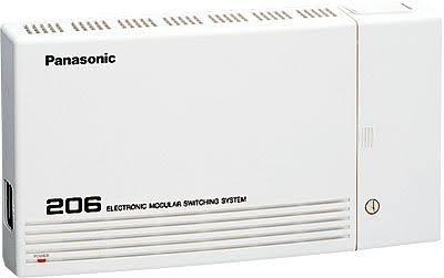 Centrales Telefónicas Panasonic T206 De 2 Líneas Y 6