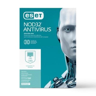 Eset Nod32 Antivirus, 2019, 1 Pc Presentacion En Caja
