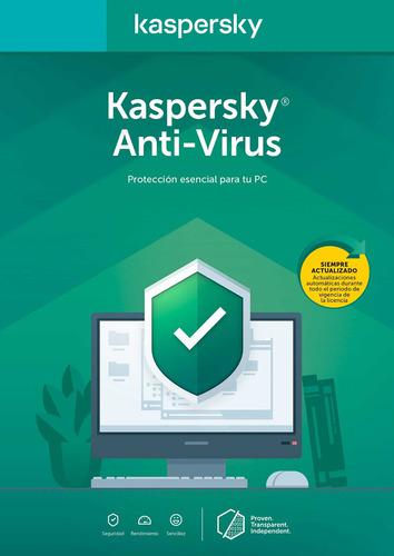 Kaspersky Anti-virus - Licencia Base Esd - 1 Pc