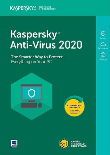 Kaspersky Antivirus 1 Pc 2 Años + Bono !!