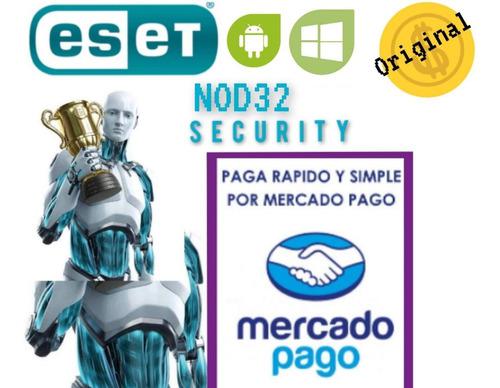 Licencia Eset Nod32 Security 13.1.21.0 3pc 1 Año