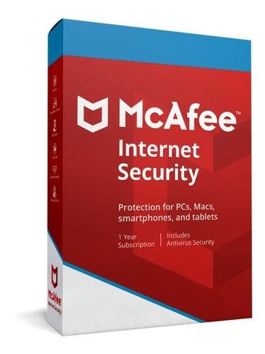Licencia Mcafee Internet Security - Equipos Ilimitados 1año