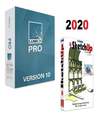 Lumion 10 Pro + Obsequio Sketchup 2020