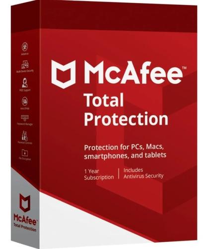 Mcafee Antivirus Total Protection 1 Equipo Por 2 Años