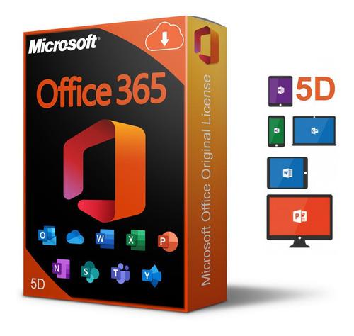 Ms Office 365 Para 5 Dispositivos Permanente