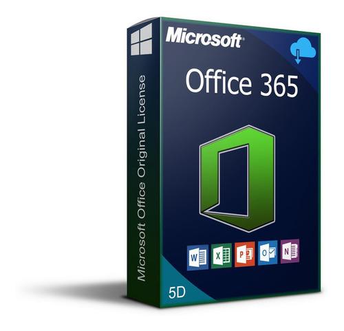 Office 365 Para 5 Equios De Tiempo Ilimitado