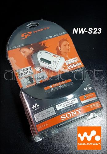 A64 Sony Walkman Nw-s23 Reproductor Mp3 Wav Atrac3 Waterproo