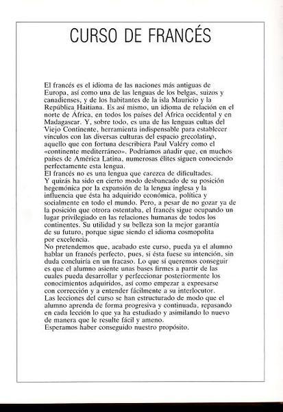 Curso de francés en español pdf en Lima