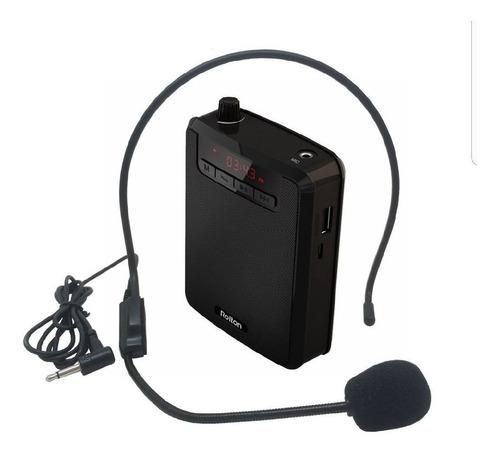Parlante Amplificador De Voz Rolton Portátil Fm Mp3 Radio