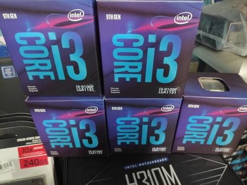 Procesador Intel Core I3 9100f Novena Generación 1151