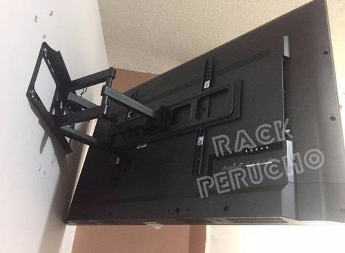 Rack Movil Plegable Tv + Instalación 42 A 65