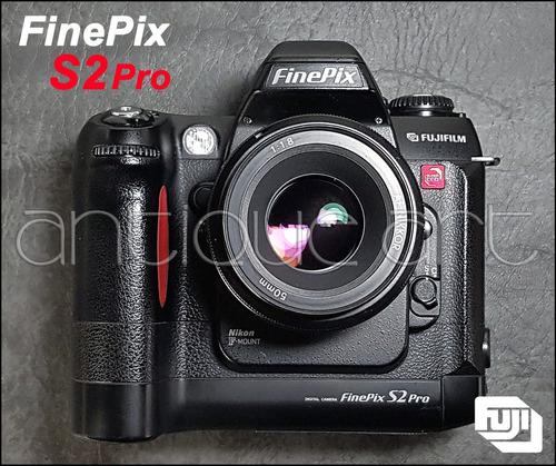 A64 Finepix S2 Pro Fujifilm Lente 50mm Nikon Af Digital