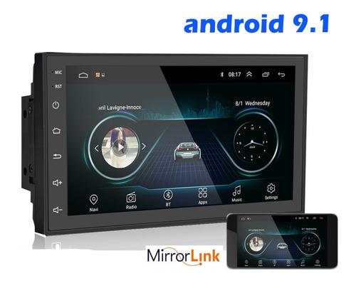 Auto Radio Android 9.1 Full Hd 1080p Usb Sd Bt 7 Pulgadas