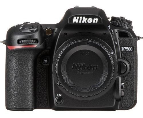 Cámara Nikon D7500 20.9mp Dx Cmos Aps-c Táctil 4k Cuerpo