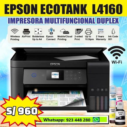 Epson L4160 Impresora Ecotank