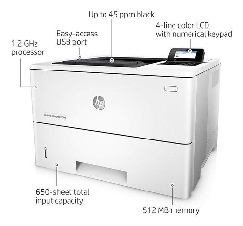 Hp Laserjet Enterprise M506dn Impresora Monocromo - F2a69a