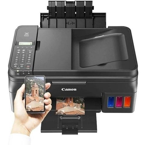 Impresora Canon G4111 Sistema Continuo Wifi Adf Fax - Negro
