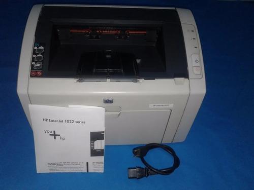 Impresora Hp Laserjet 1022 Incluye Toner B/n - Como Nueva