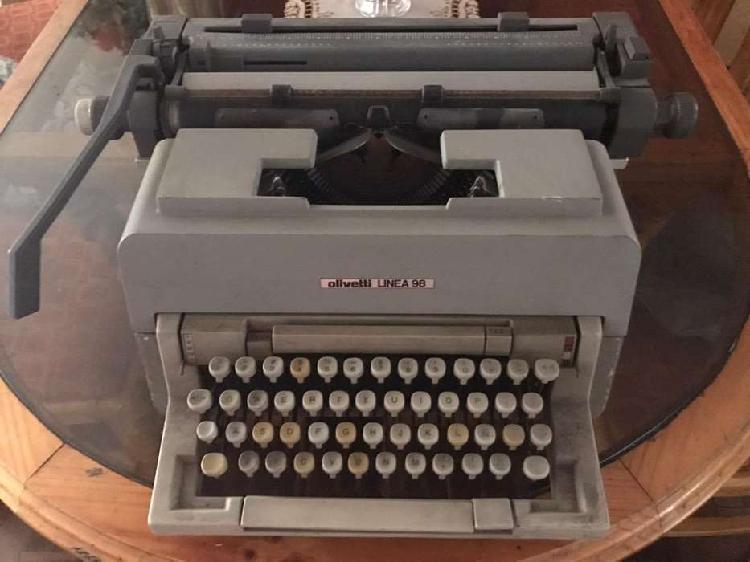 Maquina escribir Olivetti linea 98 antigüedad